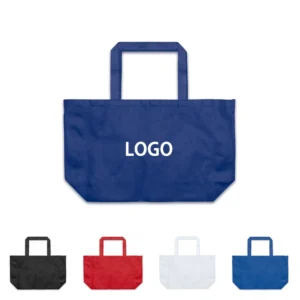 Custom tote bags bulk color options
