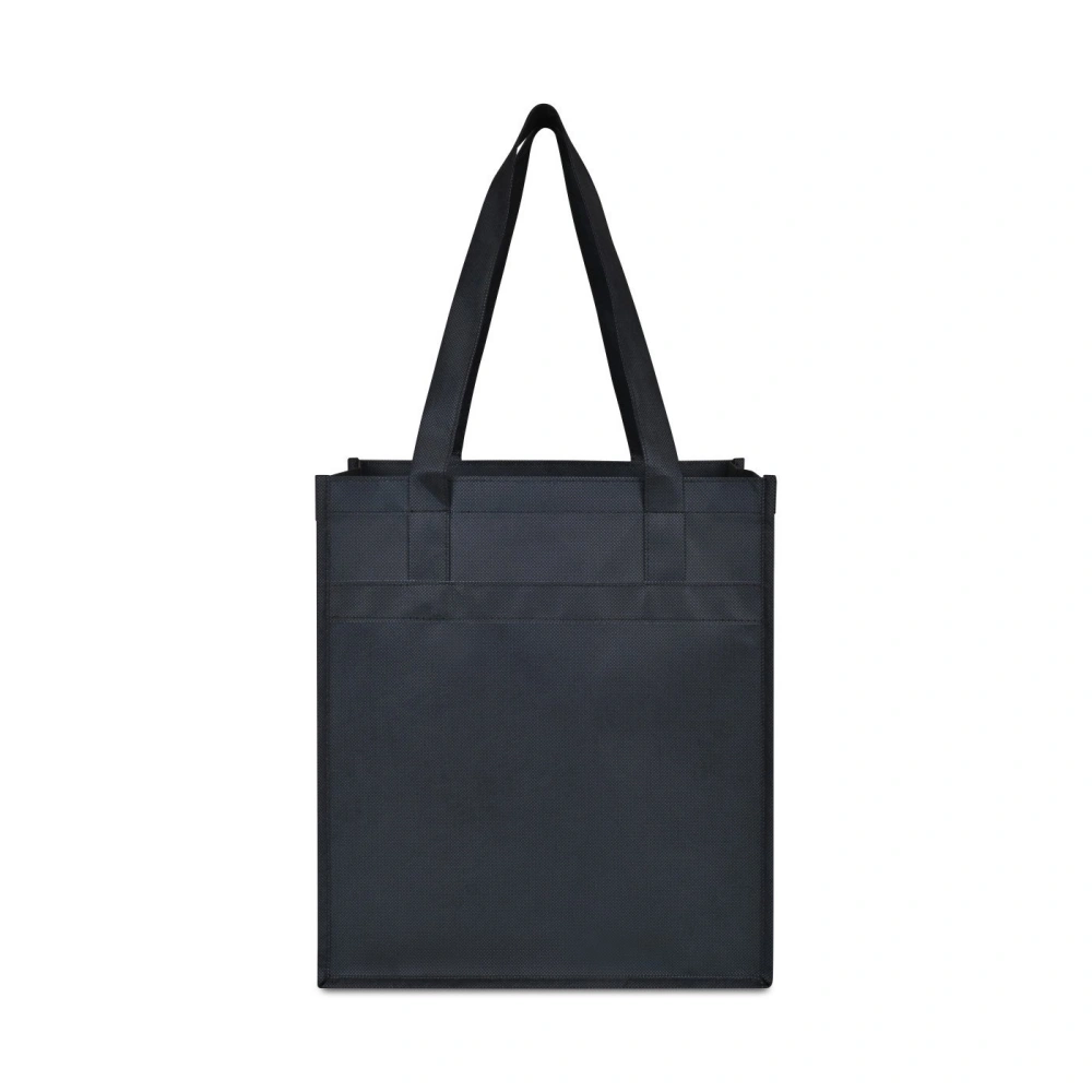 Black RPET Shopping Tote Bag