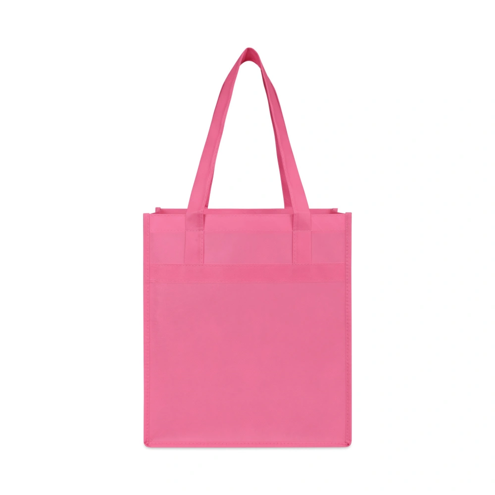 Pink Non-Woven Shopping Tote Bag