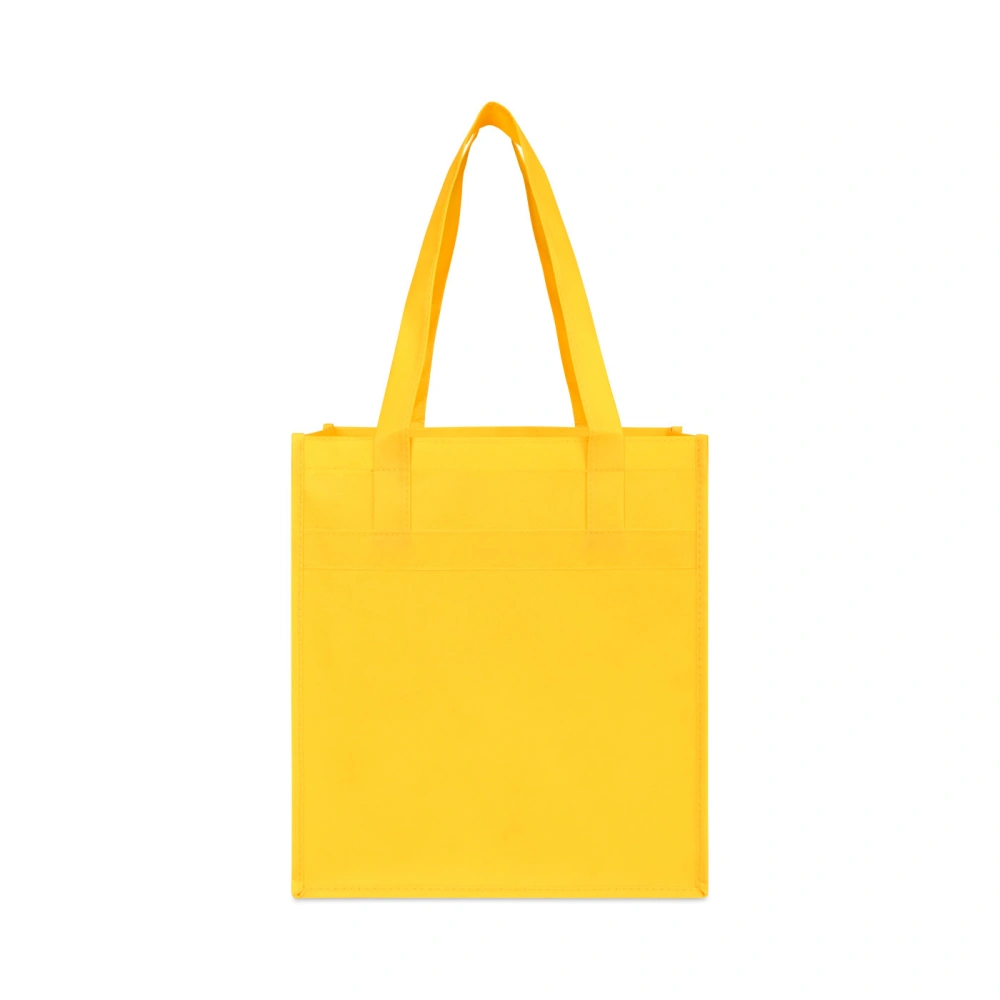 Yellow Non-Woven Shopping Tote Bag