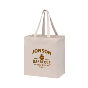 Custom canvas tote bag with printed logo – premium cotton canvas bag manufacturers
