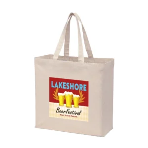 Multi-color canvas bag with logo – customizable cotton tote bags for daily use